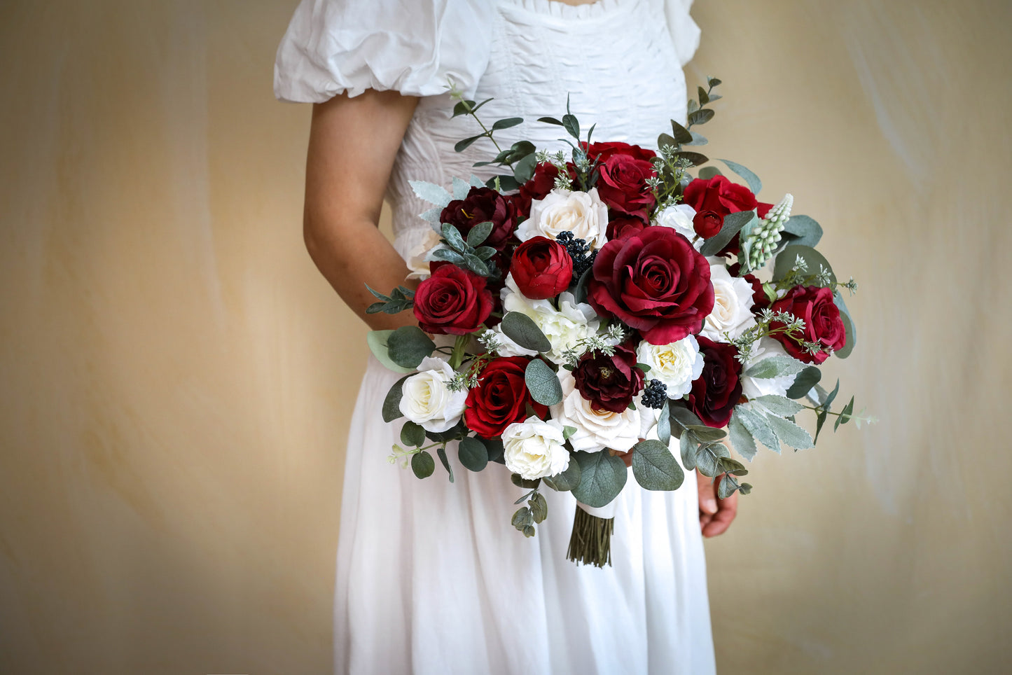 Red And White Bouquet