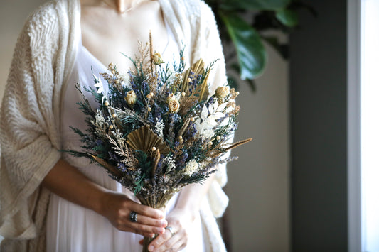 Gold Winter Boho Bouquet