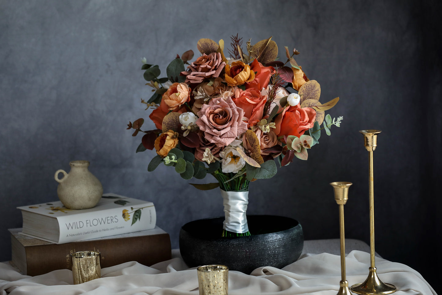 Terracotta Autumn Bouquet