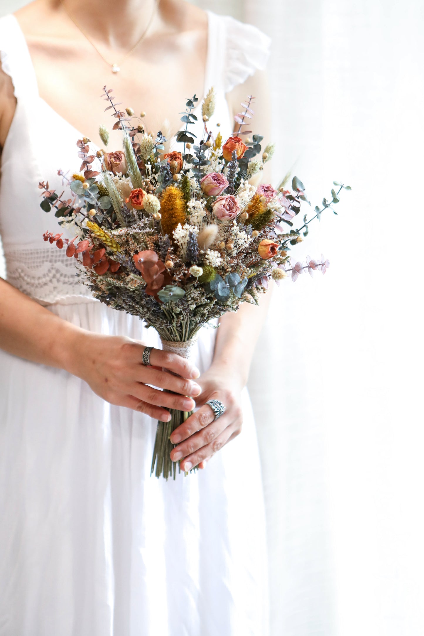 Earth Tone Dried Bouquet