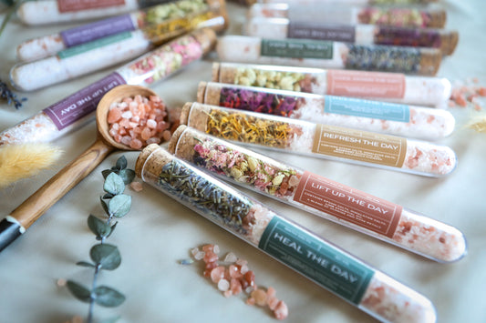 Tube Bath Salt Favors
