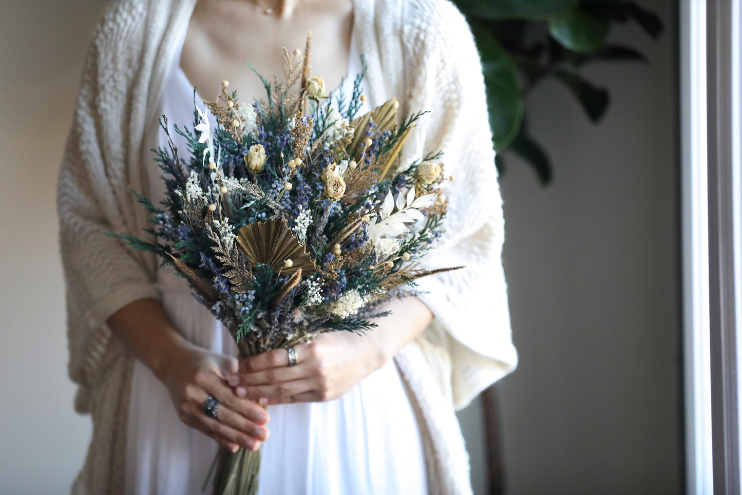 Gold Winter Boho Bouquet