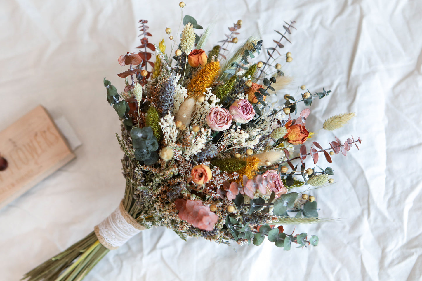 Earth Tone Dried Bouquet