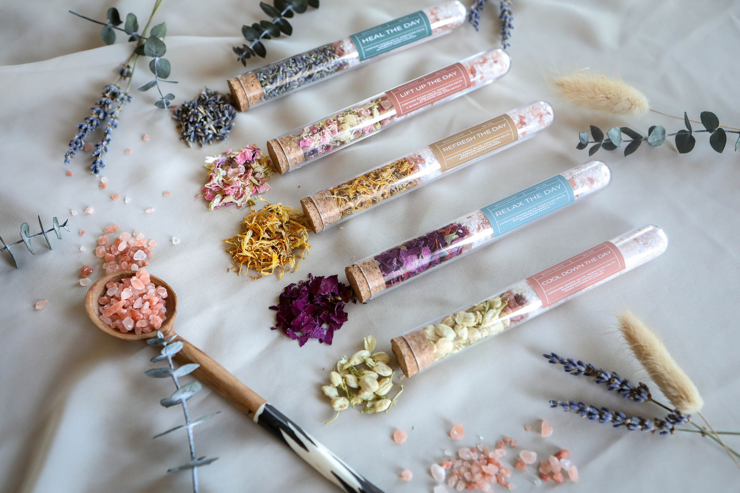 Tube Bath Salt Favors