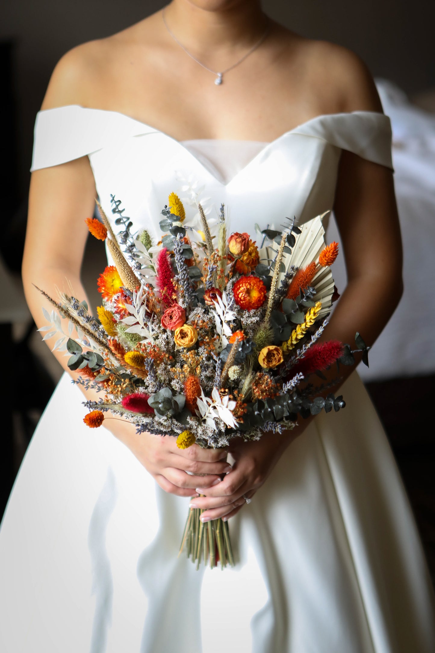 Rust Orange Boho Bouquet