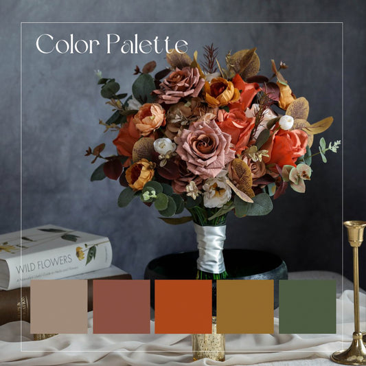 Terracotta Autumn Bouquet