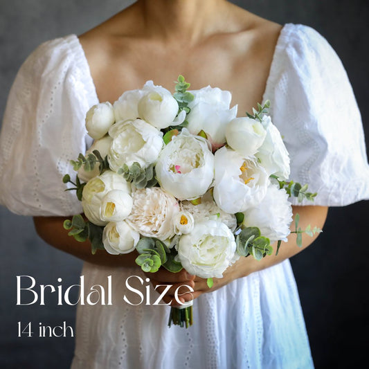 White Peony Bouquet