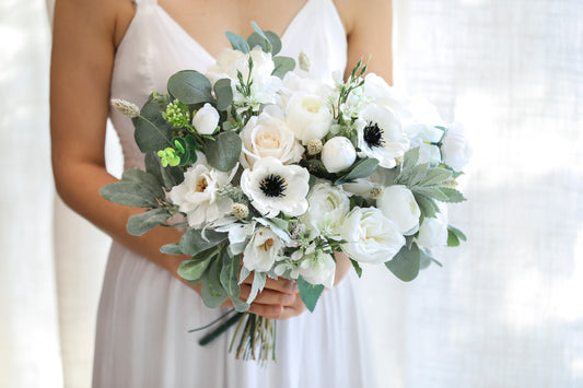 Anemone Silk Flowers Bouquet