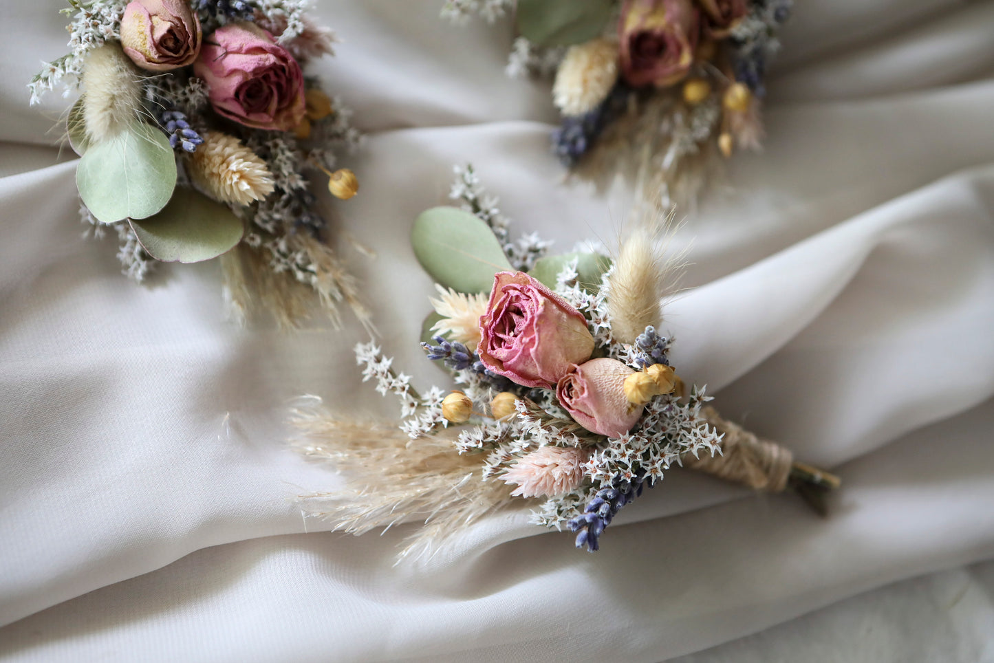 Blush rose & Pampas Bouquet