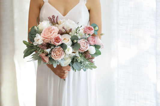 Quicksand Silk Flowers Bouquet