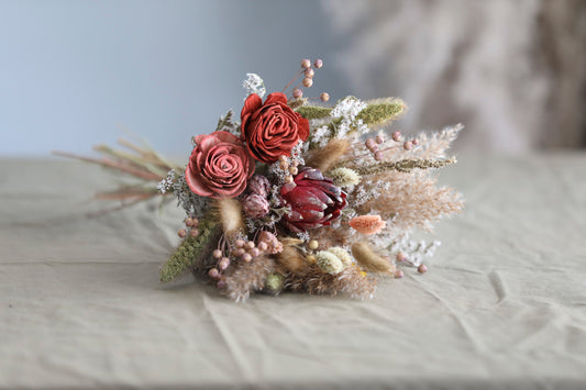 Pink & Pampas Bouquet