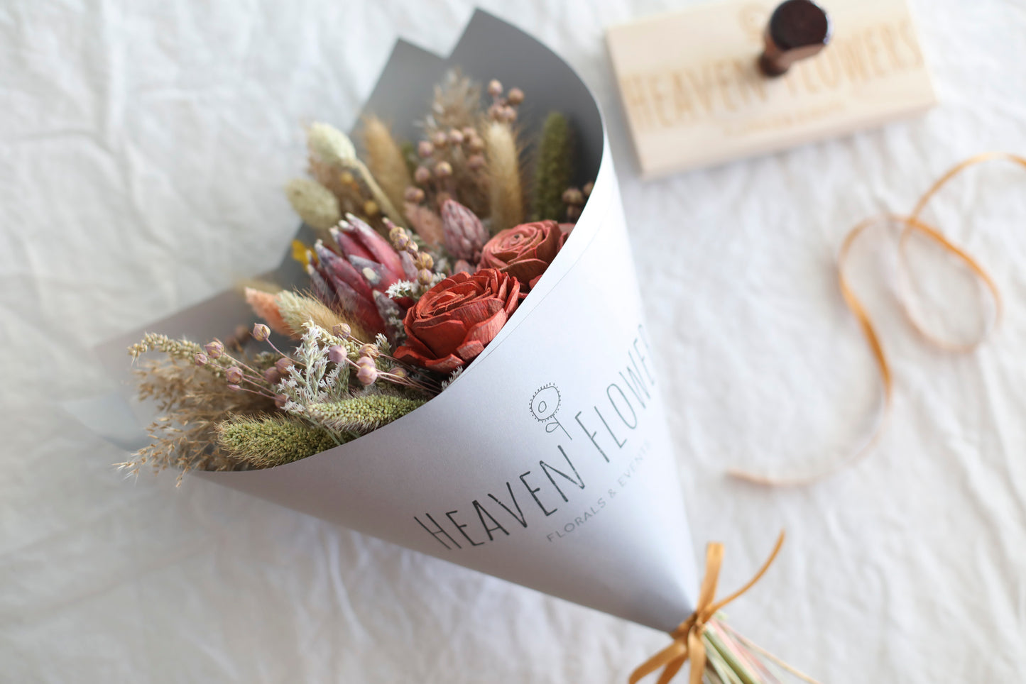 Pink & Pampas Bouquet