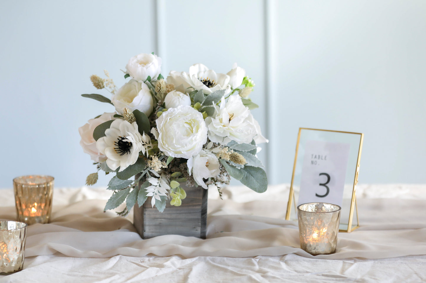 Anemone Silk Flowers Bouquet