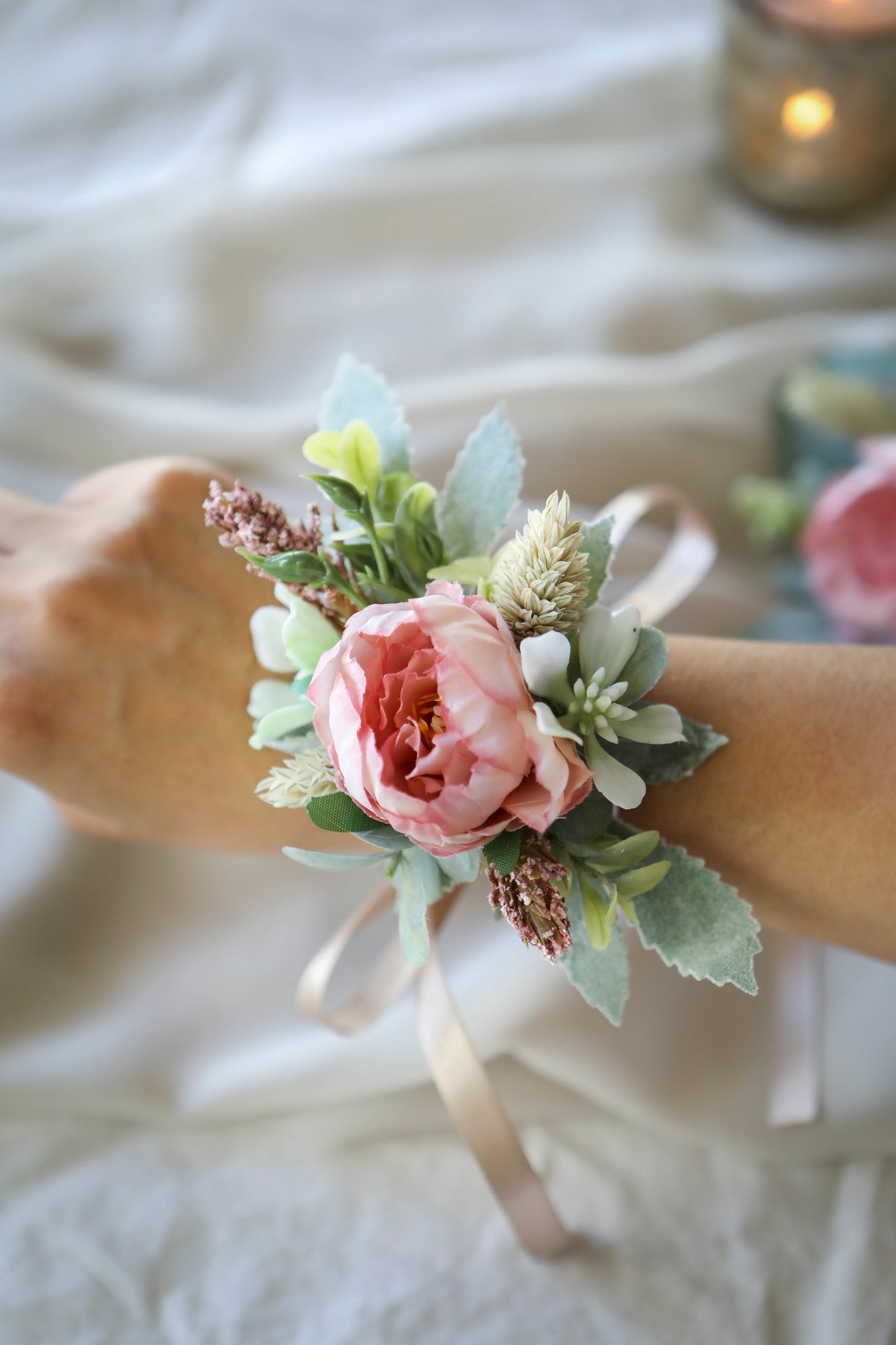 Quicksand Silk Flowers Bouquet