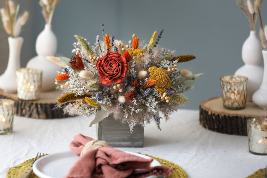 Orange Rose Centerpiece