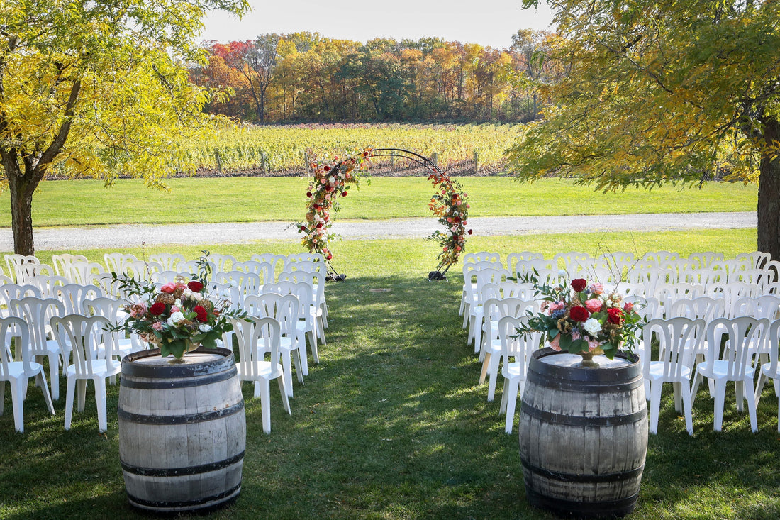 Chateau des Charmes Wedding Flowers | Niagara-on-the-Lake