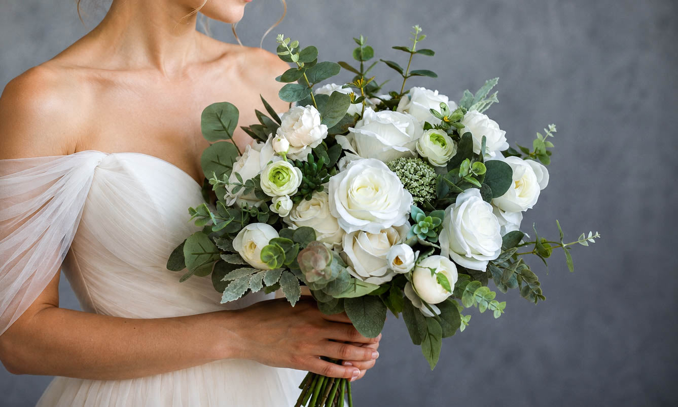 White Ranunculus Bouquet