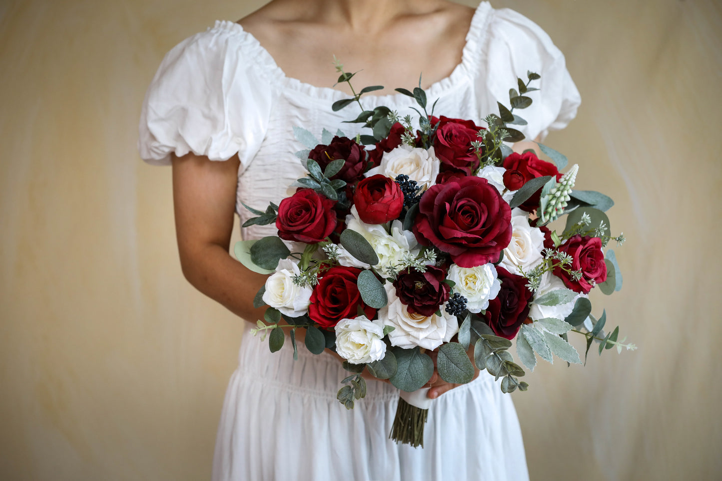 Red And White Bouquet