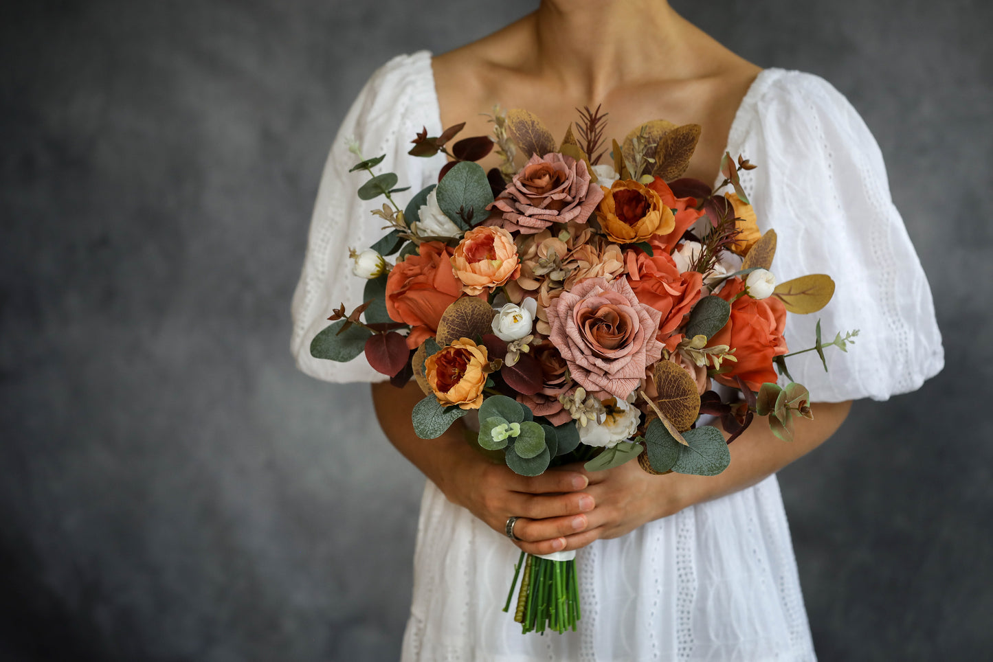 Terracotta Autumn Bouquet