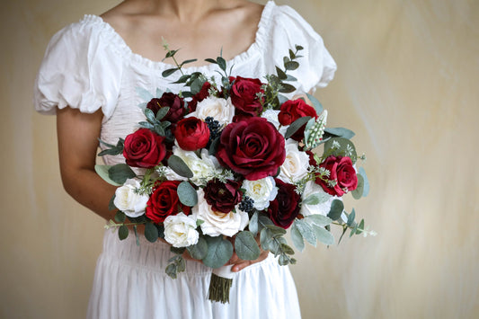 Red And White Bouquet