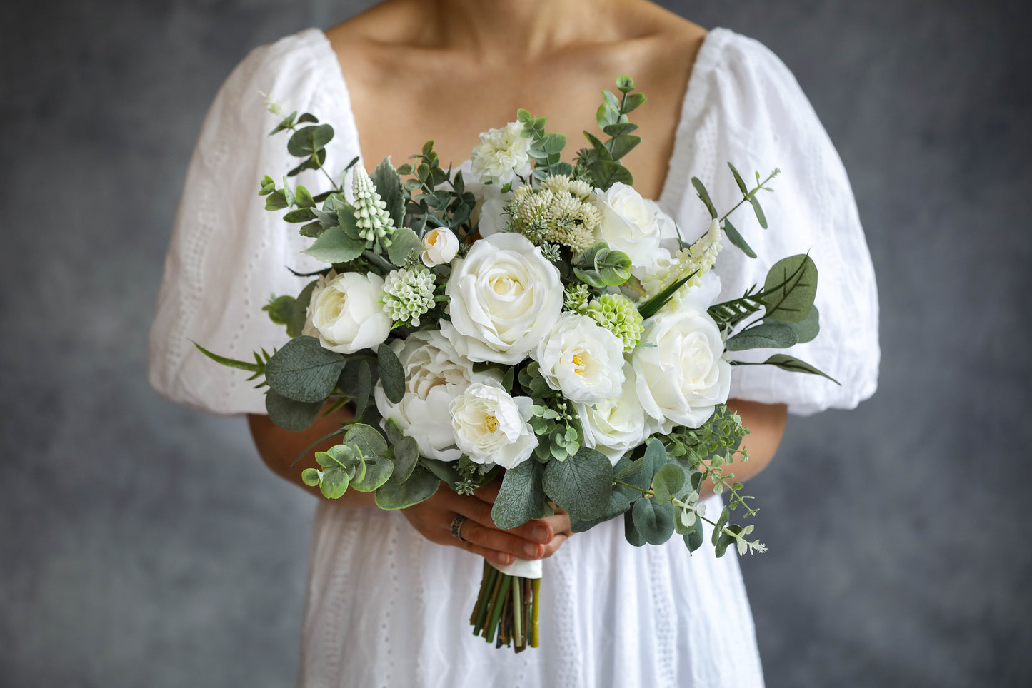 Stunning White Bouquet