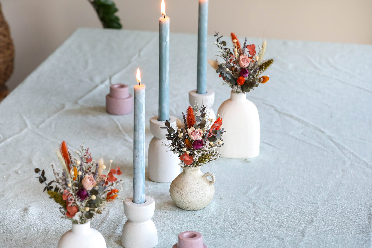 Hot Pink Terracotta Bouquet