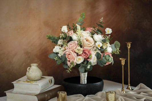 Dusty Pink Rose Bouquet