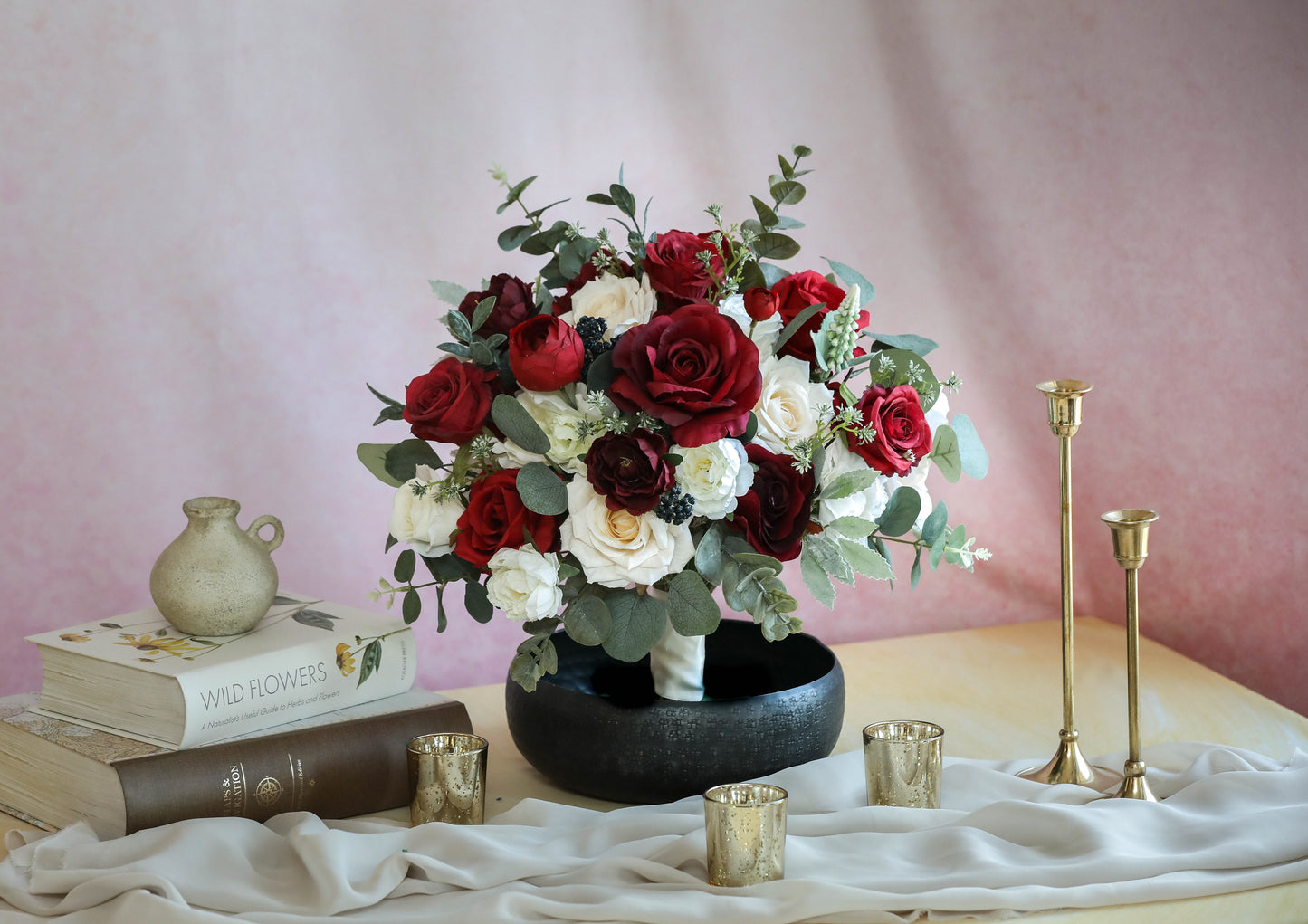 Red And White Bouquet