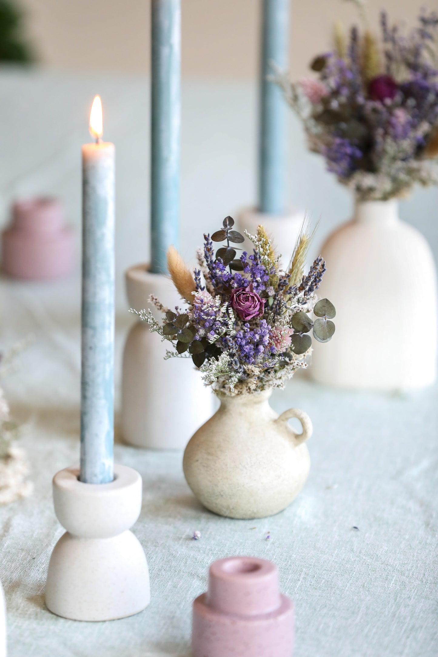 Mauve & Lavender Wedding Bouquet