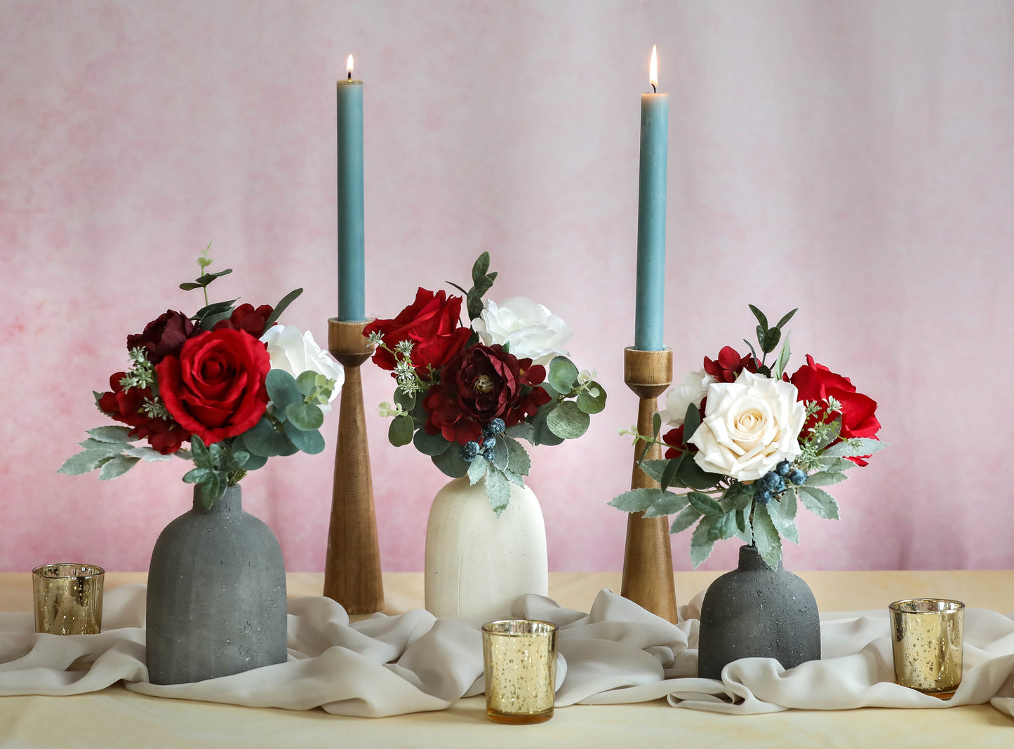 Red And White Bouquet