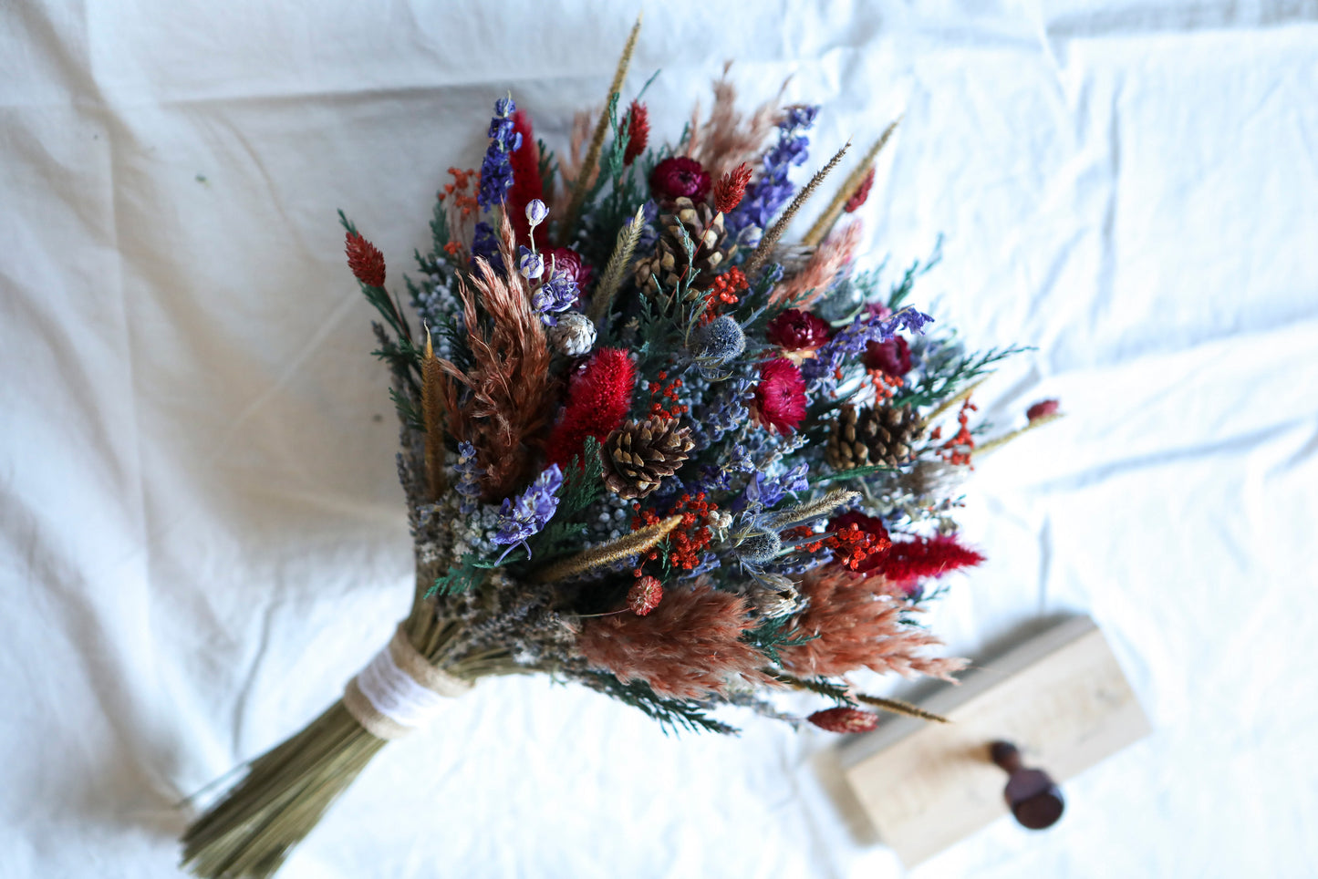 Jewel Burgundy Winter Bouquet