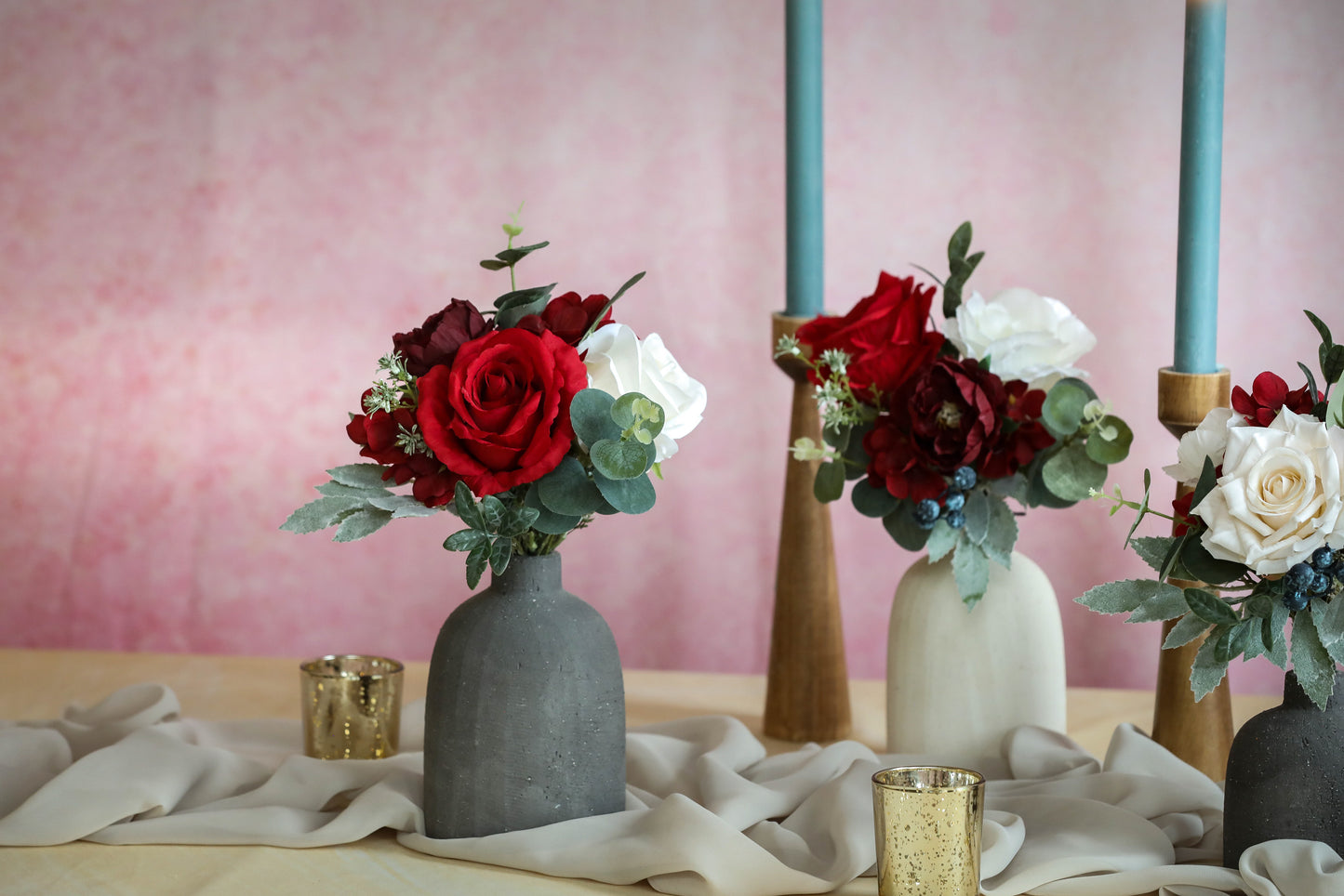 Red And White Bouquet