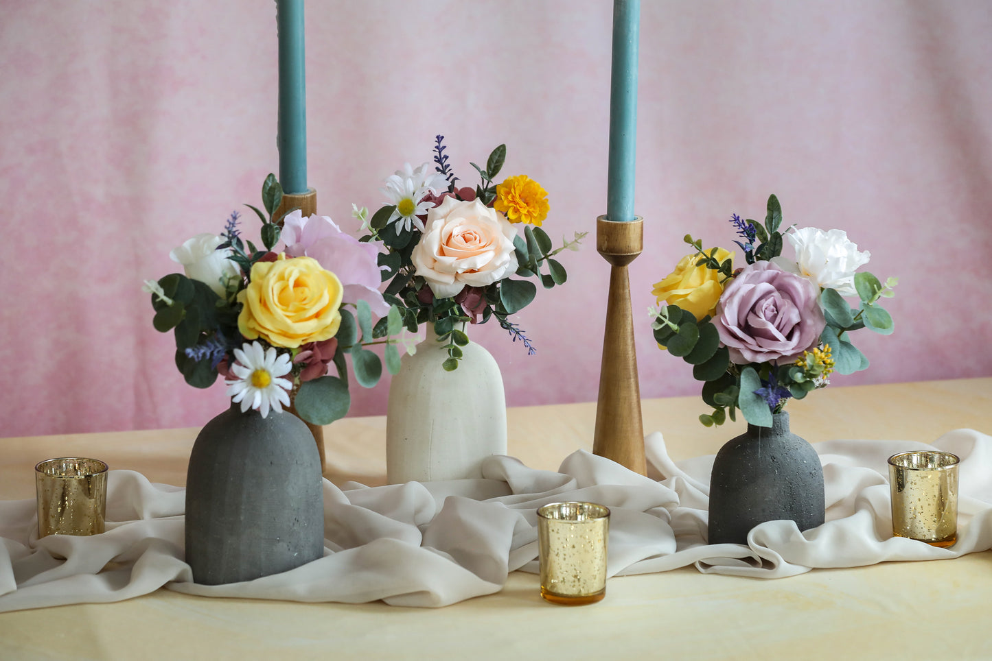 Garden Yellow Lavender Bouquet