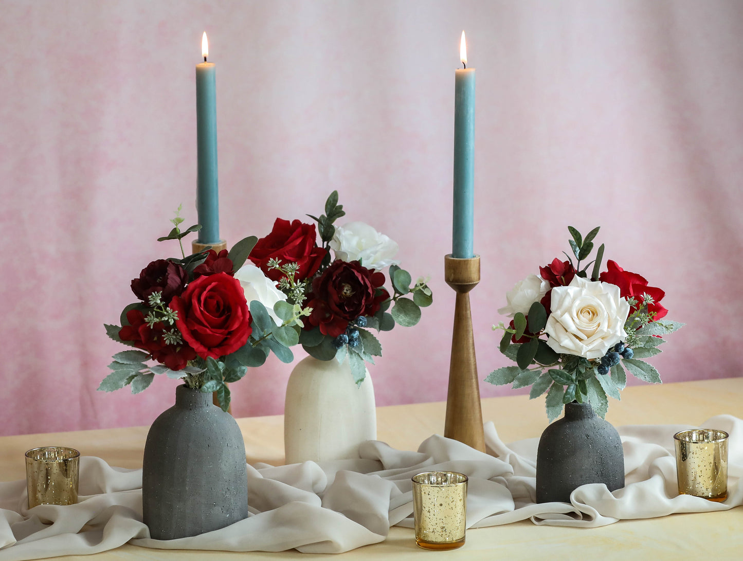 Red And White Bouquet