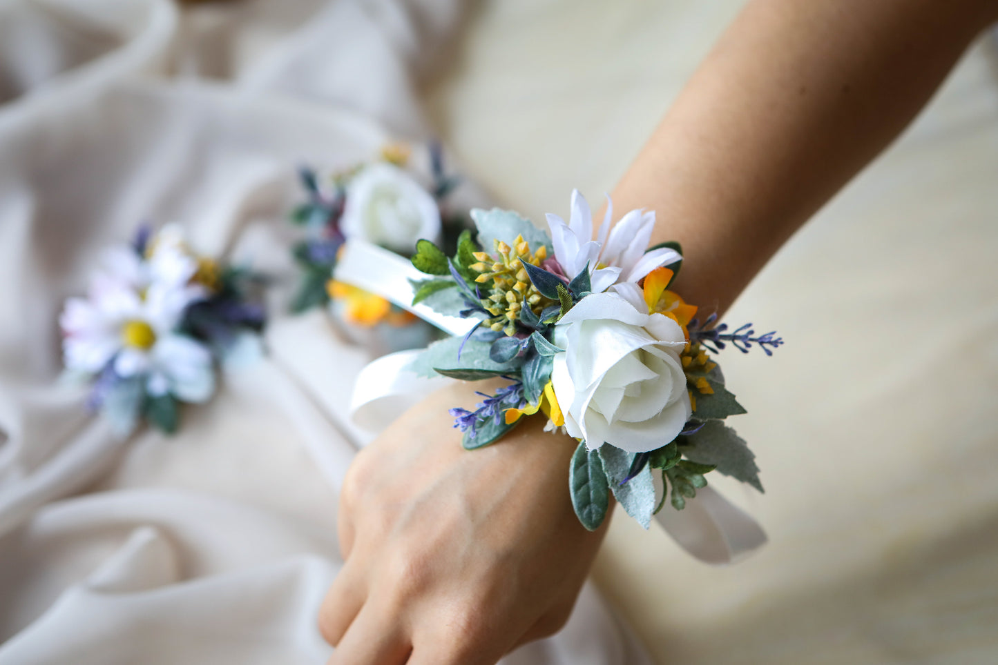 Garden Yellow Lavender Bouquet