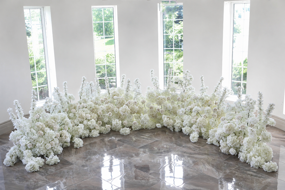 The Meadow | Silk Wedding Ground Arch Rental Niagara – Heavenpartyflowers The Meadow | Silk Wedding Ground Arch Rental Niagara – Heavenpartyflowers