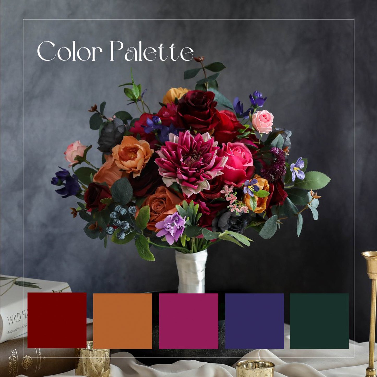 Hot Pink Jewel Bouquet