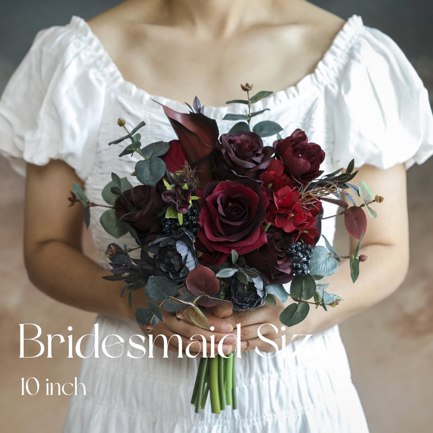 Moody Burgundy Bouquet