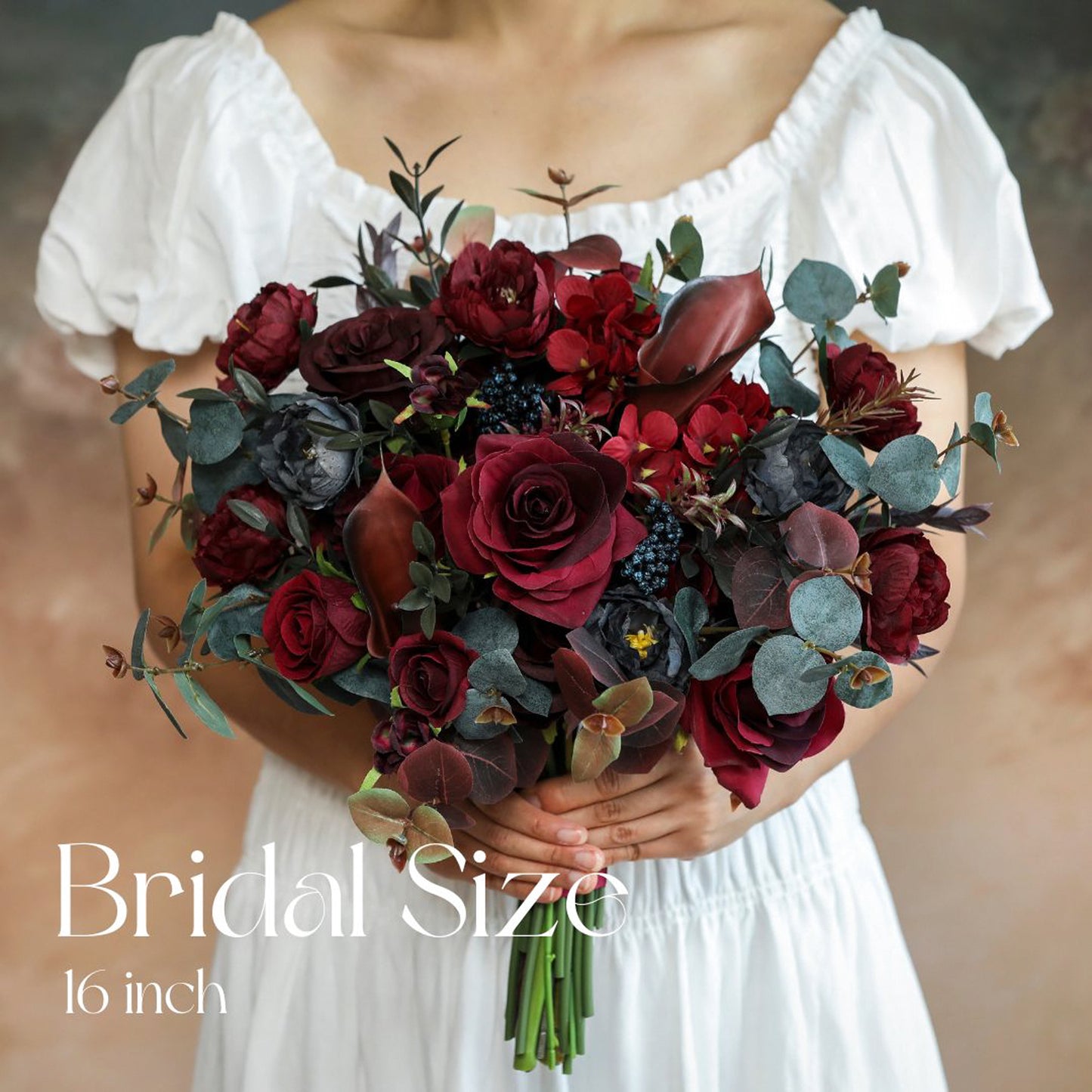 Moody Burgundy Bouquet