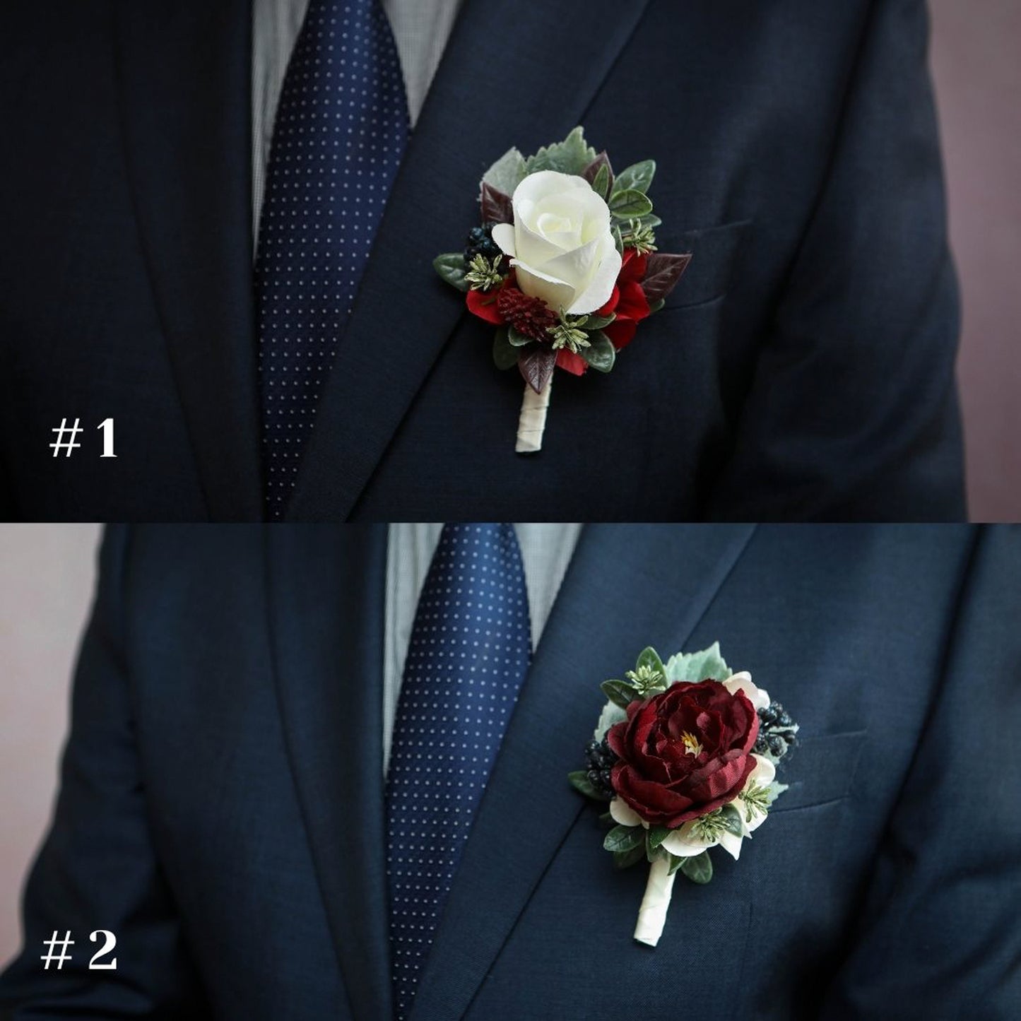 Red And White Bouquet