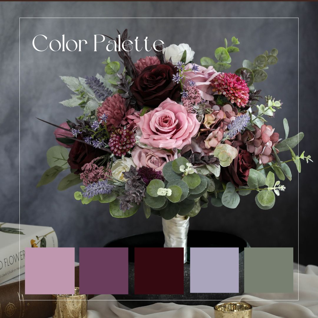 Mauve Lavender Bouquet