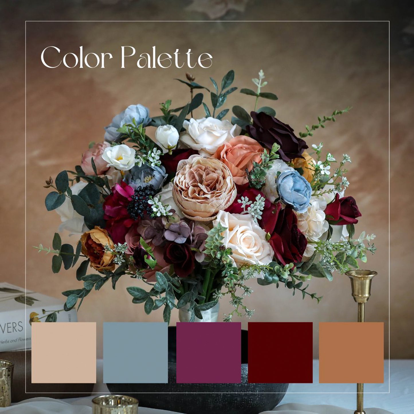 Bold Blooms with a Pop of Color Bouquet