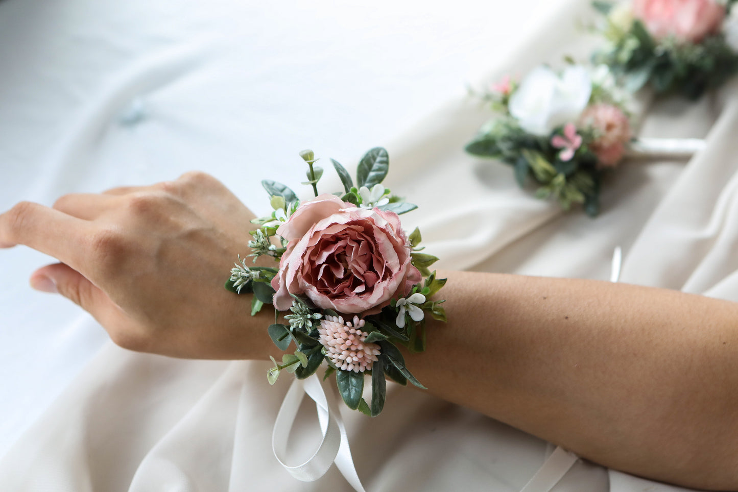 Dusty Pink Rose Bouquet