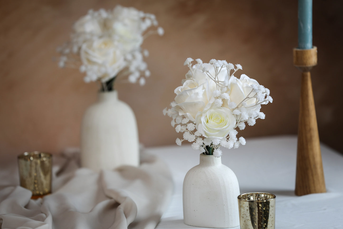Classic White Roses Bouquet