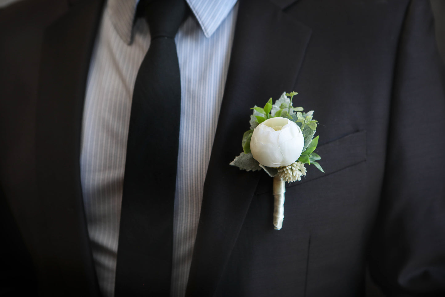 White Peony Bouquet
