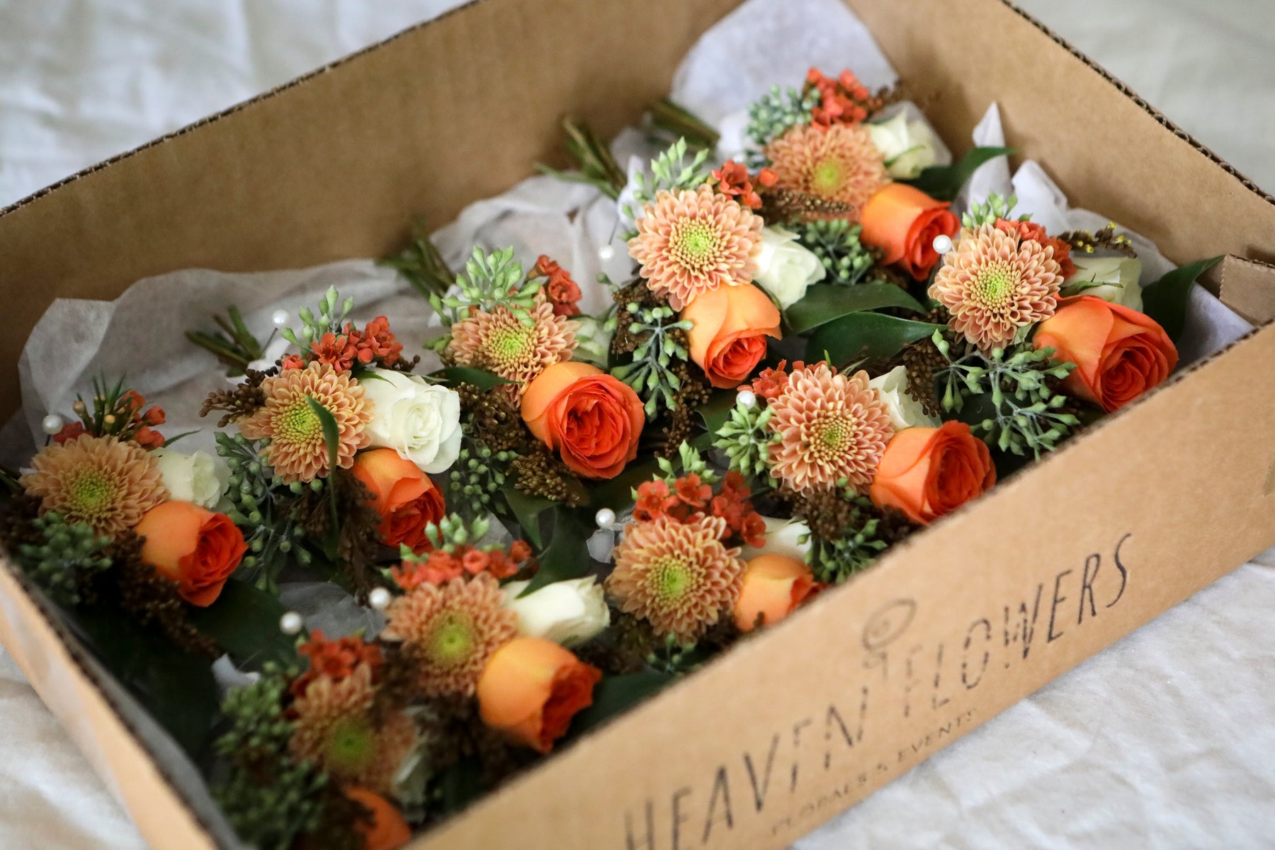 Real Weddings by Heaven Flowers